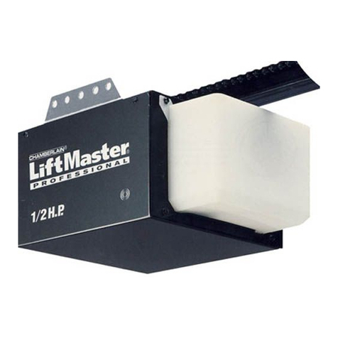 Chamberlain LiftMaster Professional Security+ 1256R owner's manual