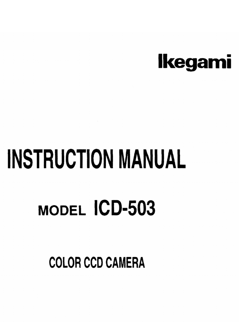 Ikegami ICD-503 User manual