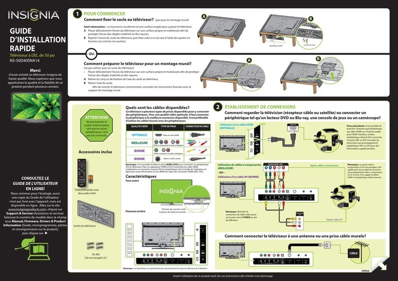 Insignia NS50D40SNA14 User manual
