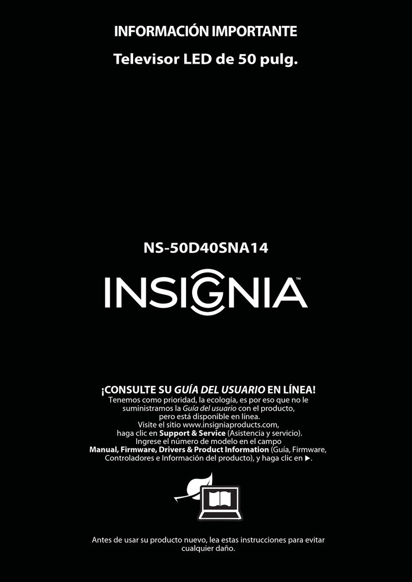 Insignia NS50D40SNA14 Operating manual