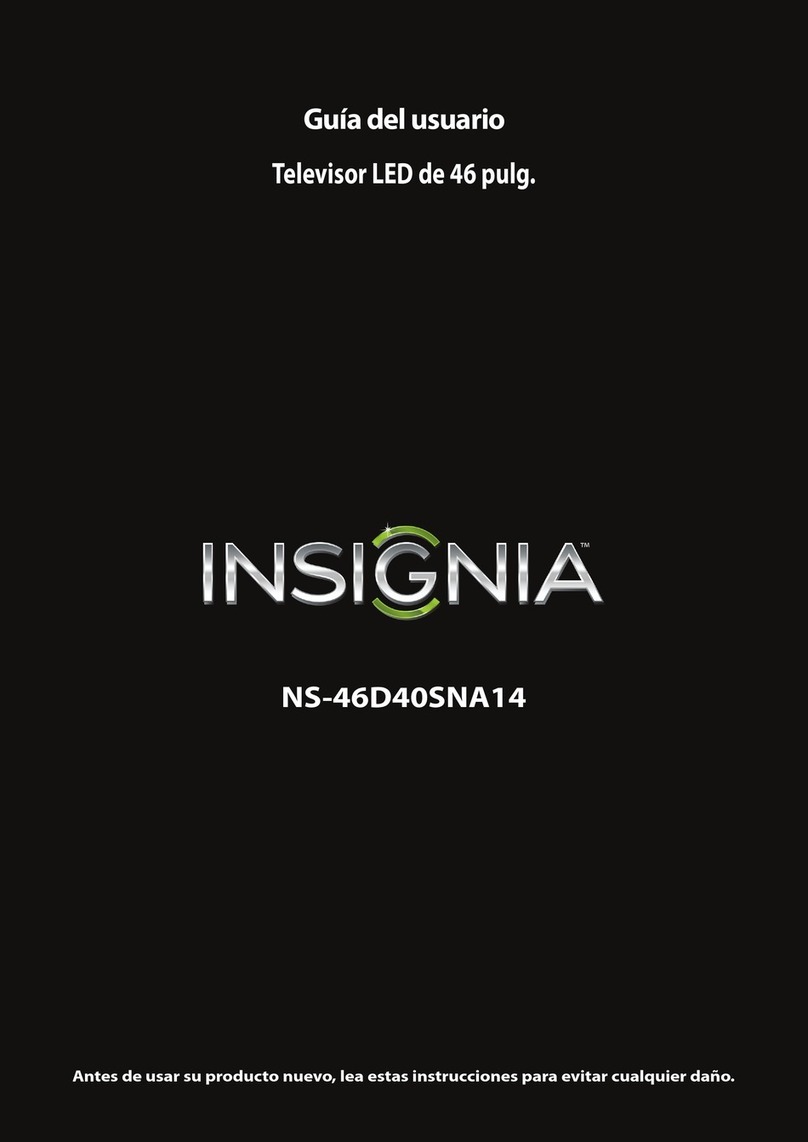 Insignia NS-46D40SNA14 User manual