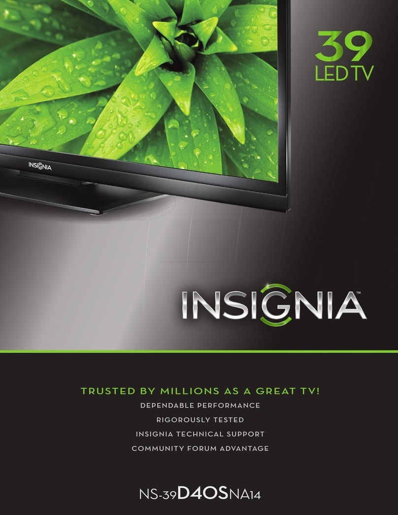 Insignia NS-39D40SNA14 User manual
