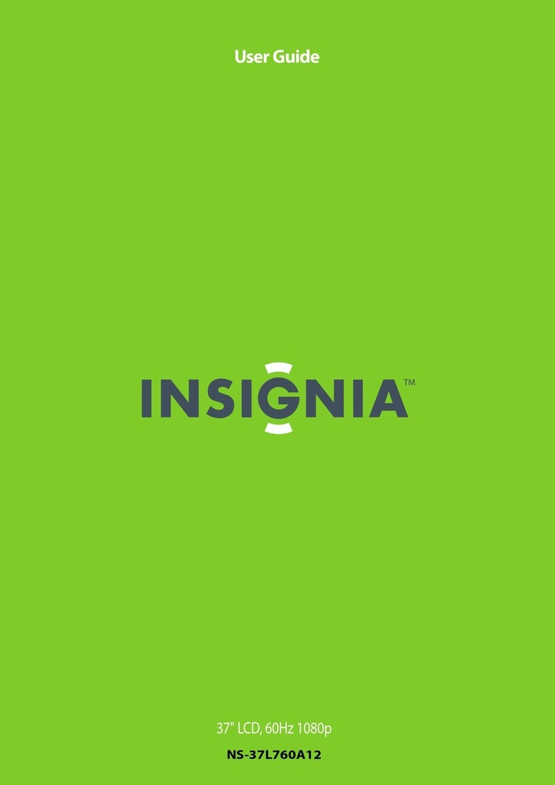 Insignia NS-37L760A12 User manual