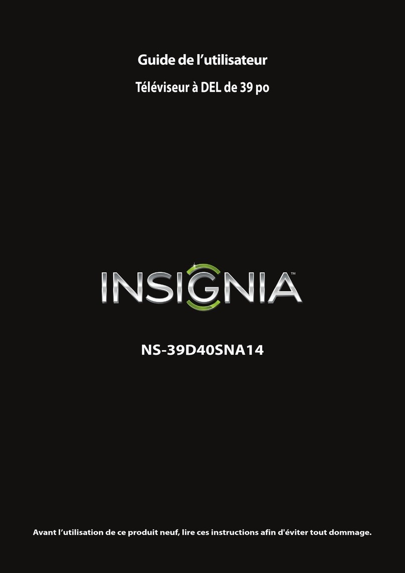 Insignia NS-39D40SNA14 User manual