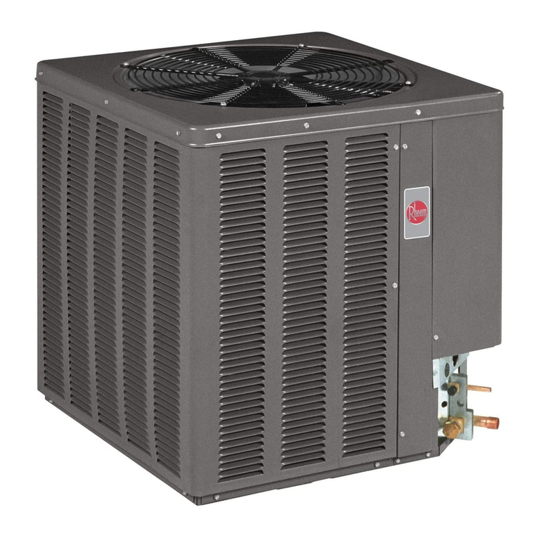 Rheem 13AJN SERIES User manual