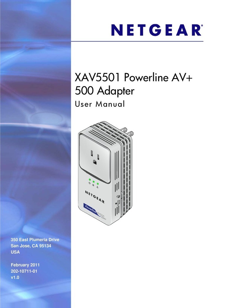 NETGEAR XAVB5501 User manual