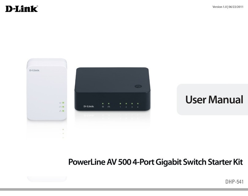 D-Link DHP-541 User manual D-Link DHP-541 User manual