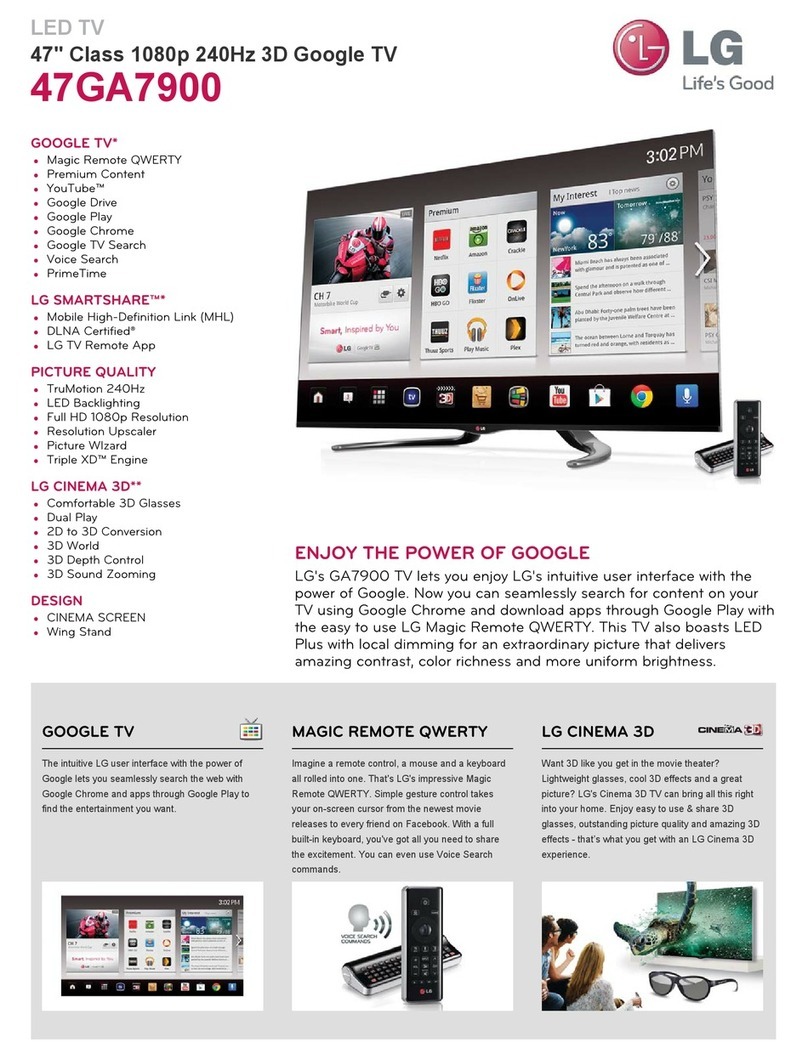 LG 47GA7900 specification