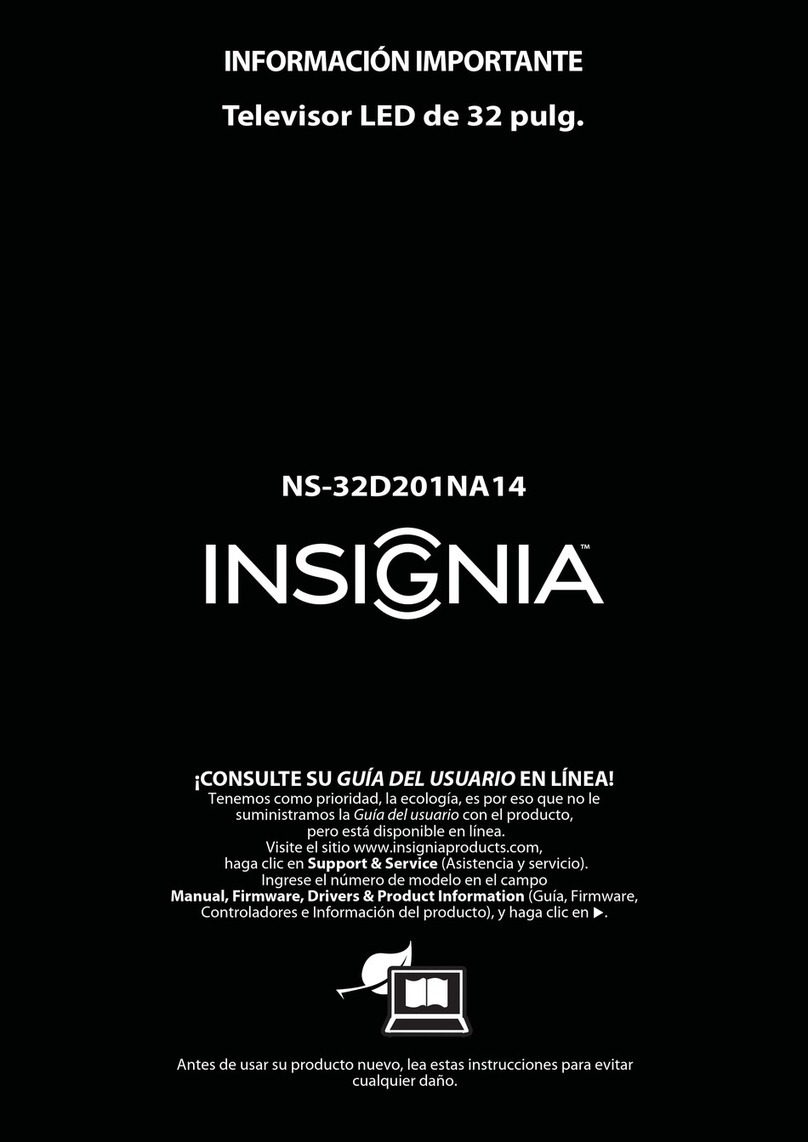 Insignia NS-32D201NA14 Operating manual