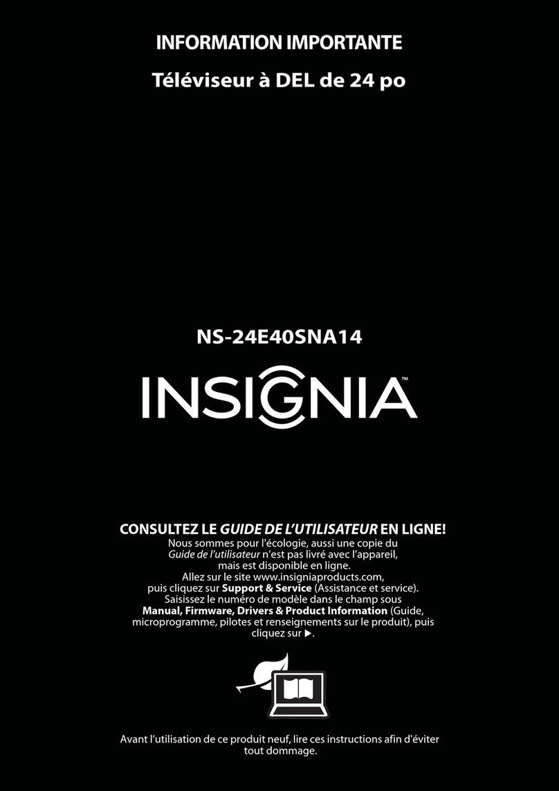 Insignia NS-24E40SNA14 Operating manual
