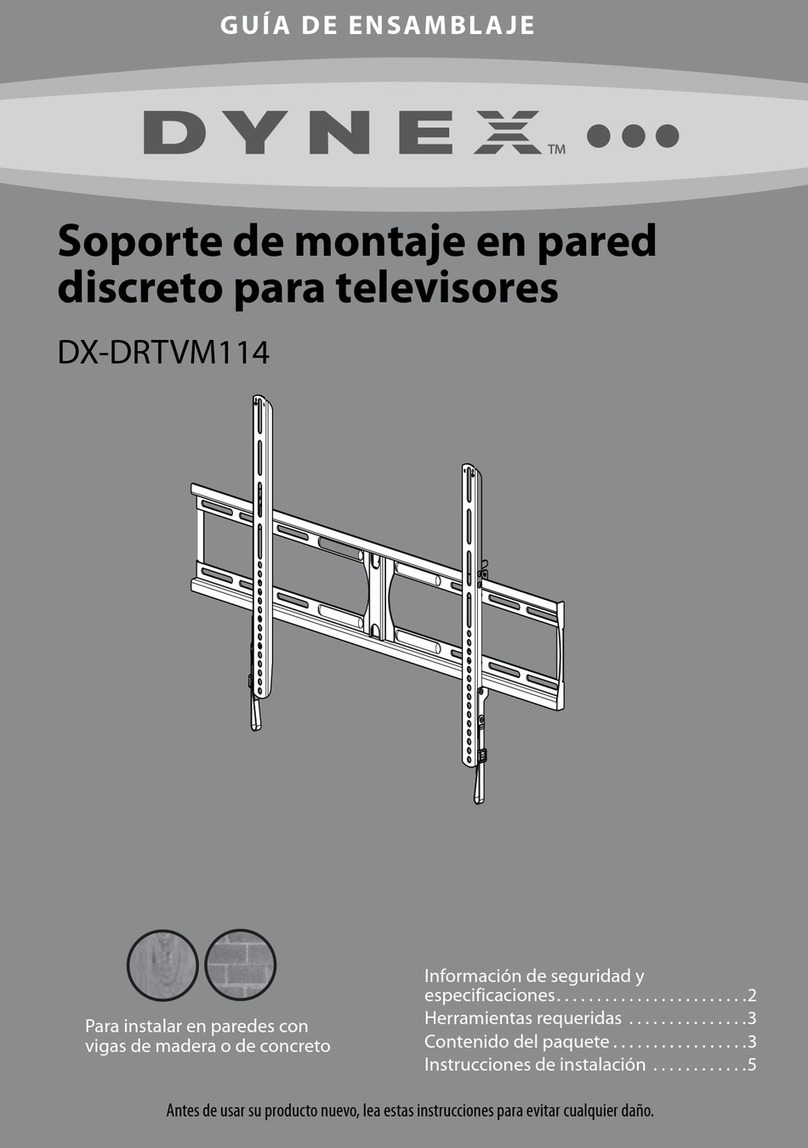 Dynex DX-DRTVM114 GUÍA DE ENSAMBLAJE