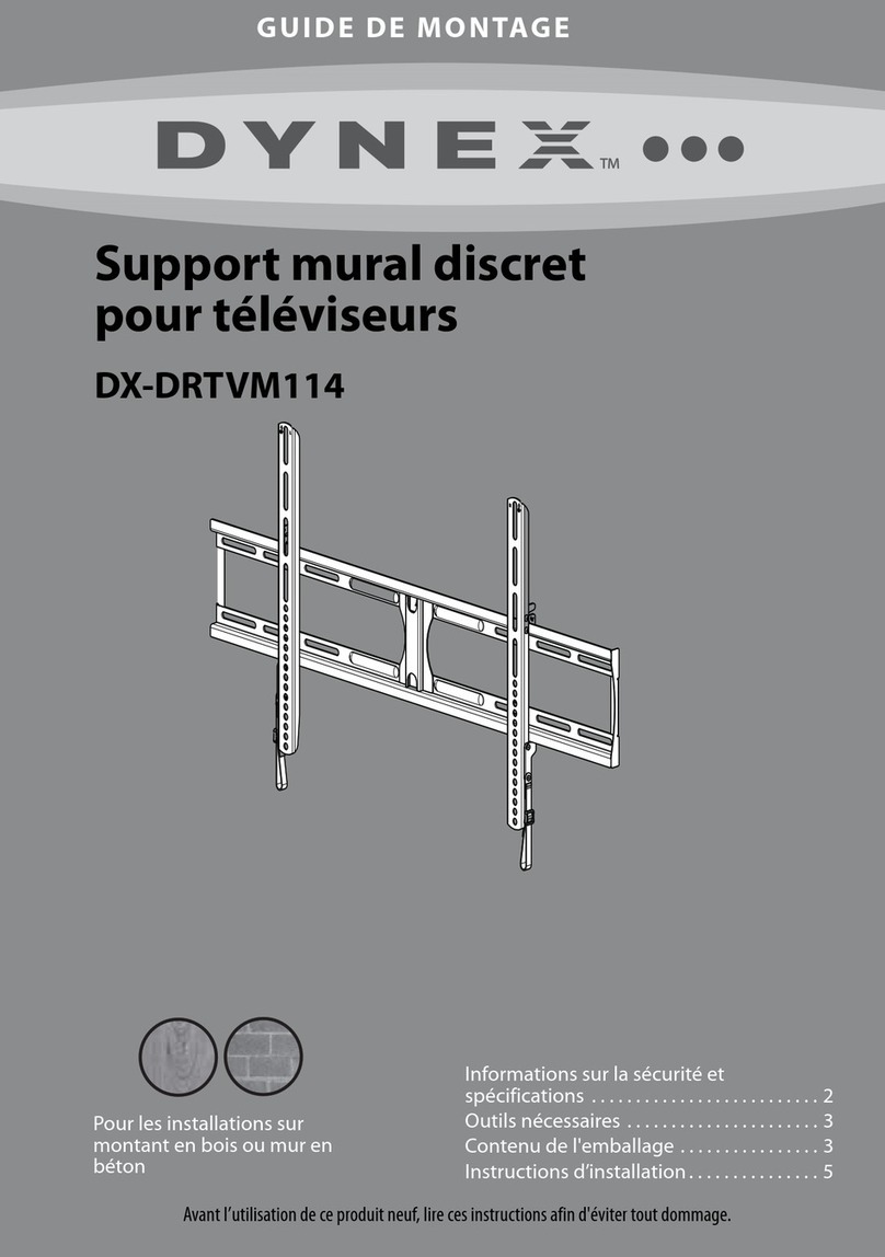 Dynex DX-DRTVM114 Guide de montage