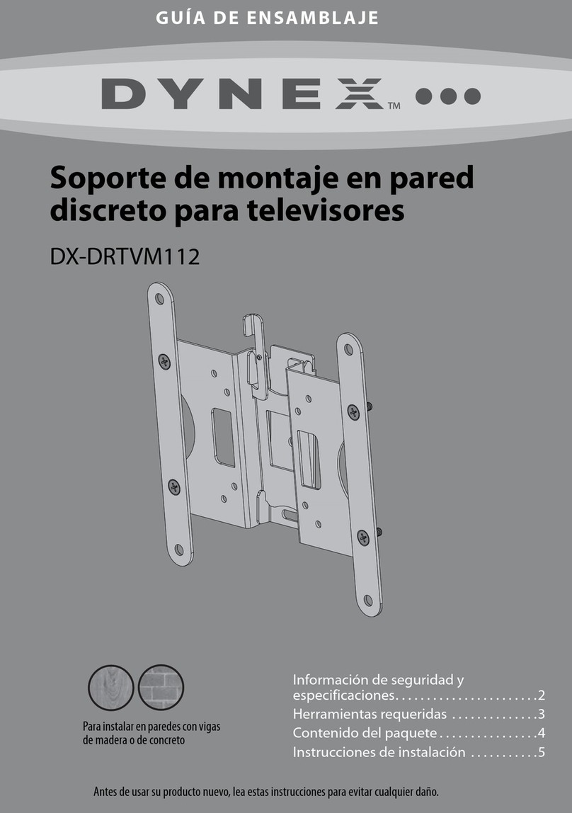 Dynex DX-DRTVM112 GUÍA DE ENSAMBLAJE