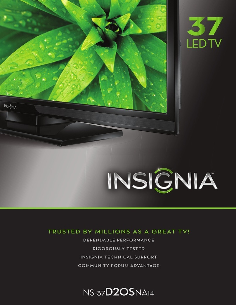 Insignia NS-37D20SNA14 User manual