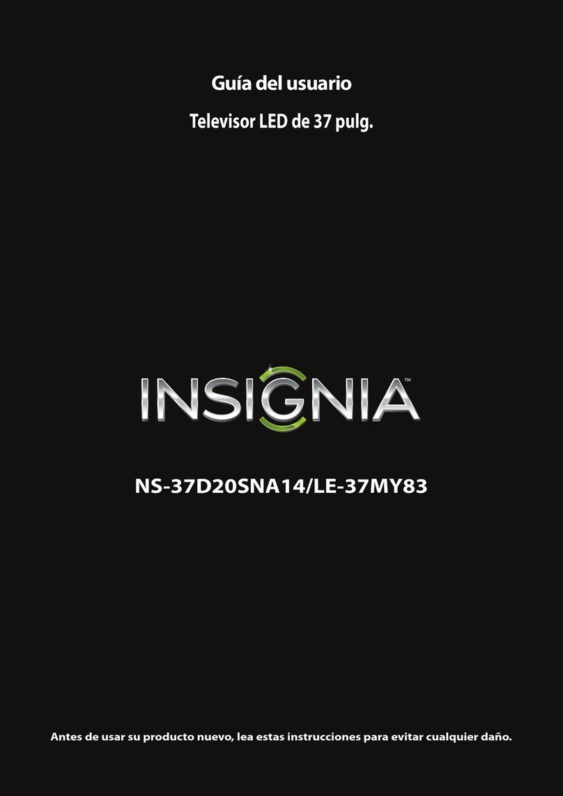 Insignia NS-37D20SNA14 User manual