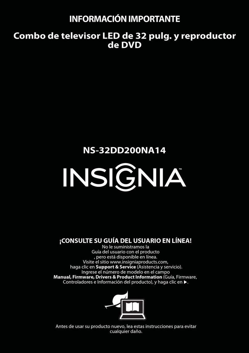 Insignia NS-32DD200NA14 Important information