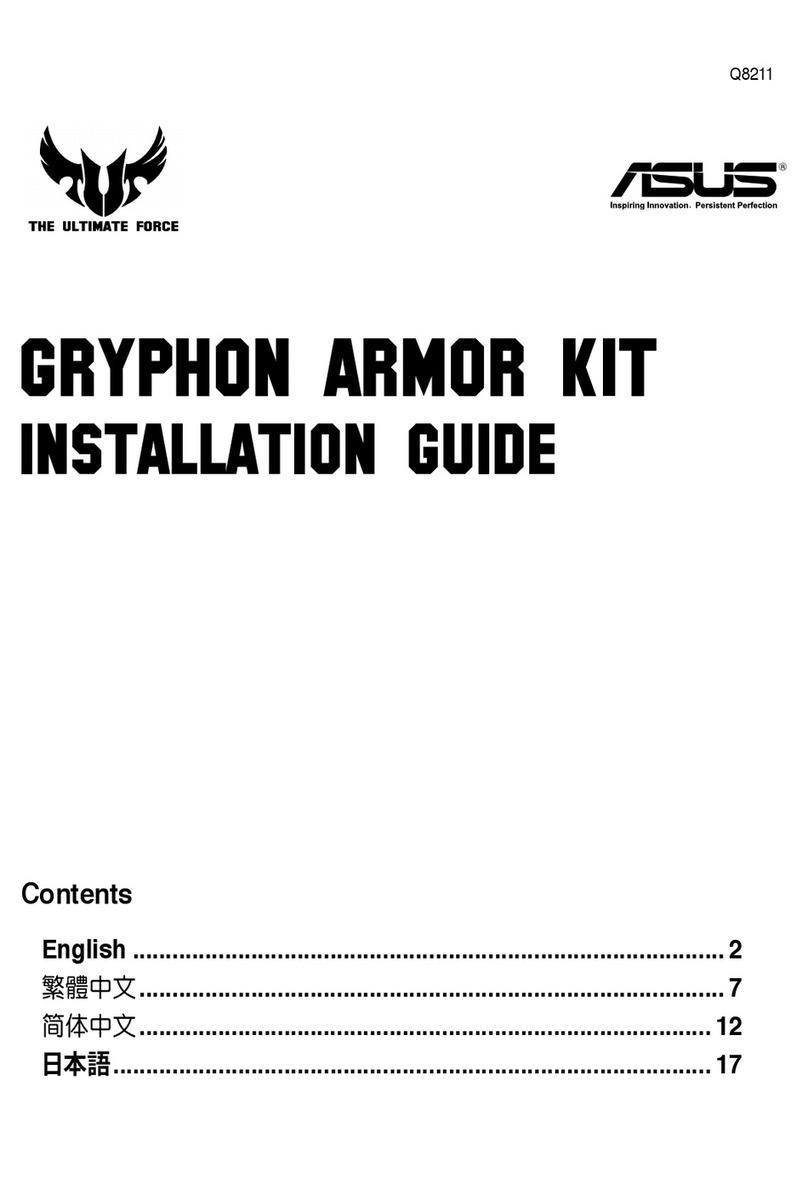 Asus GRYPHON ARMOR KIT quick start guide