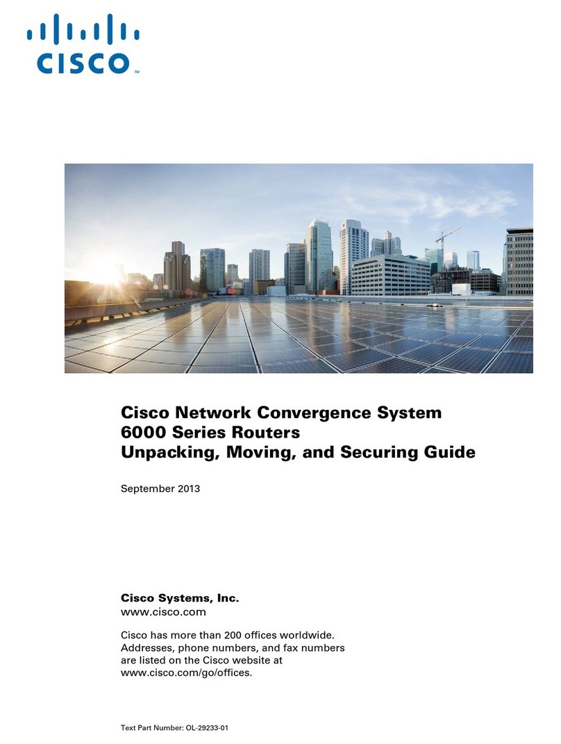 Cisco Network Convergence System 6000 Series User manual