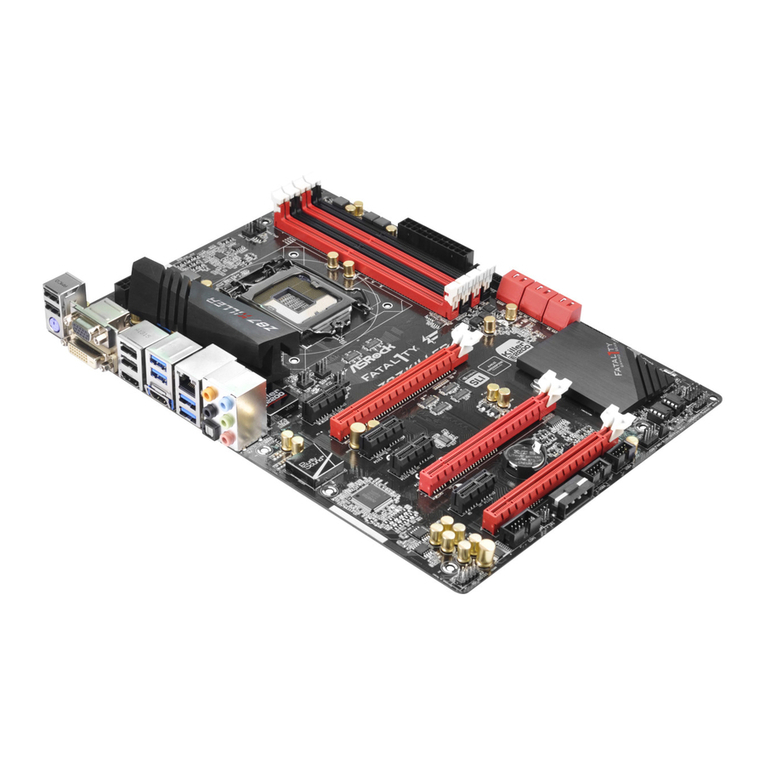 ASROCK Fatal1ty Z87 Killer User manual