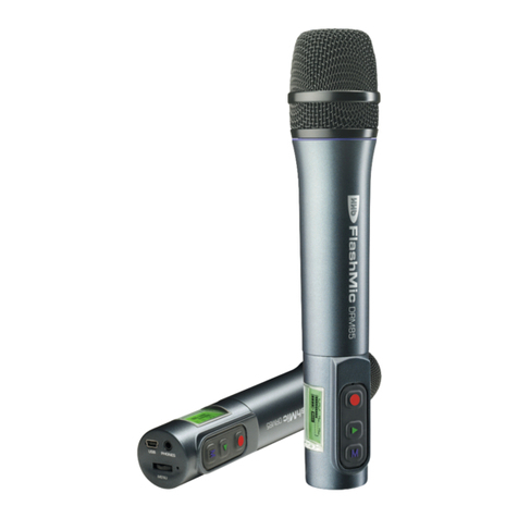 HHB FlashMic DRM85 Owner's manual