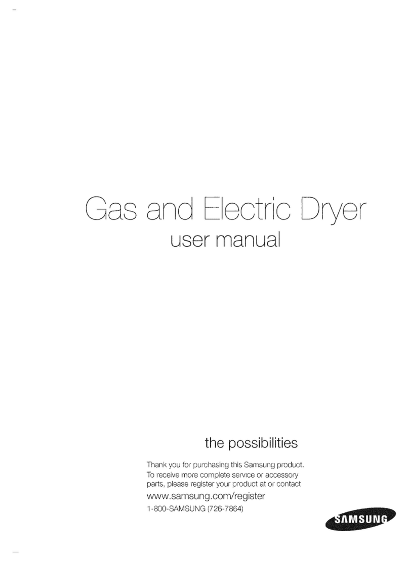 Samsung DV50F9A8EVW/A2 user manual