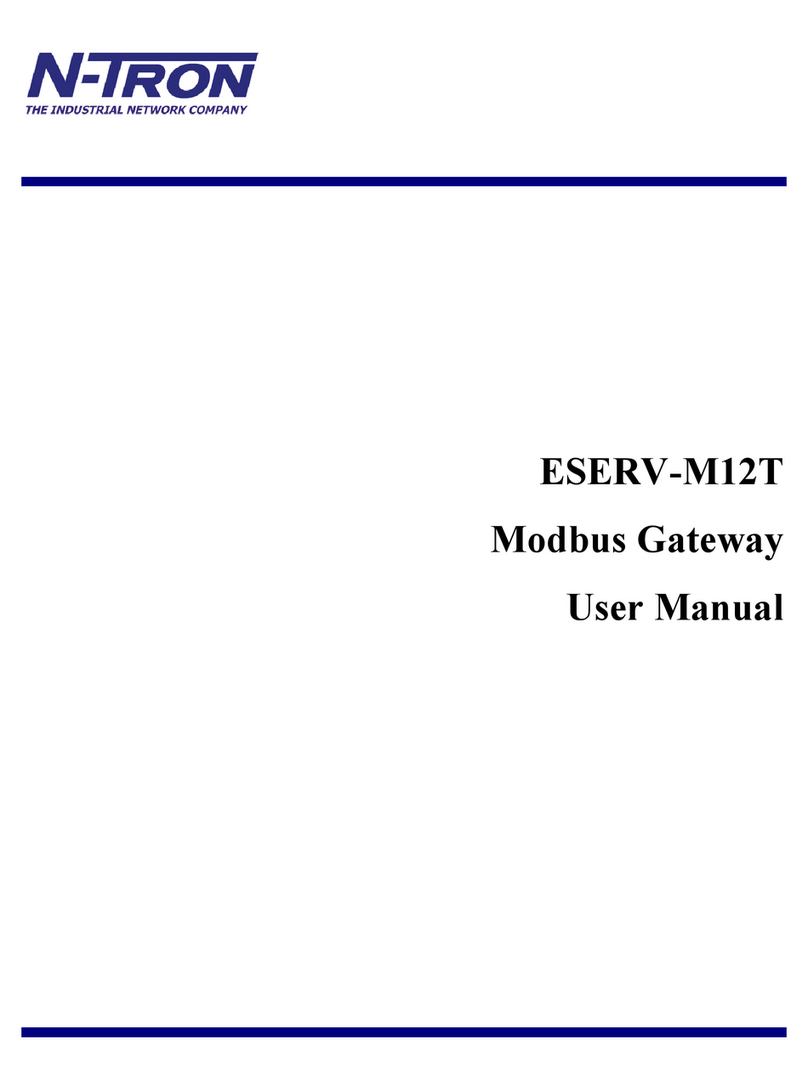 Ntron ESERV-M12T user manual