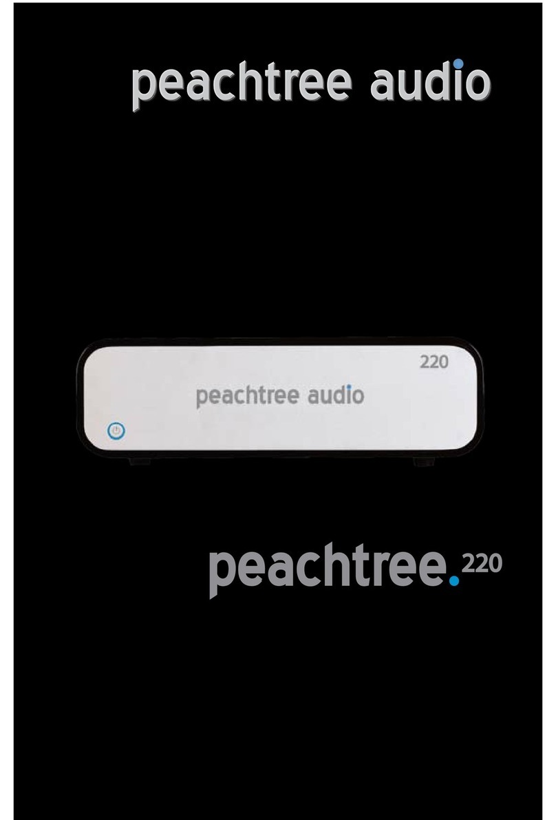 Peachtree Audio 220 User manual
