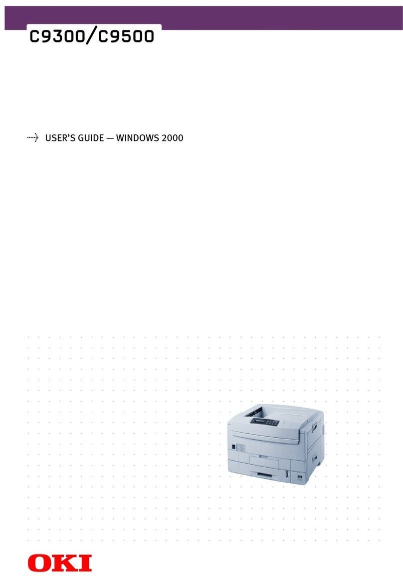 Oki C9300dn User manual