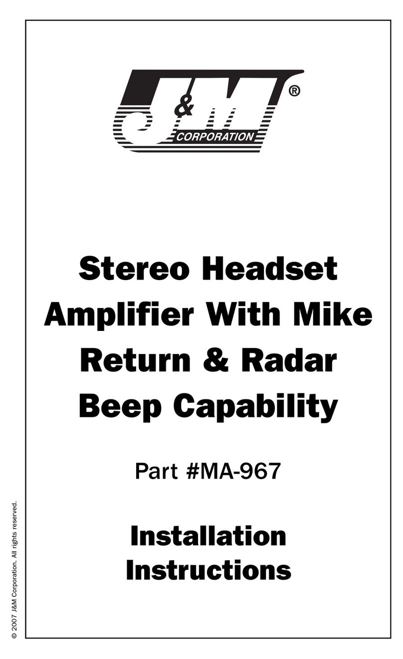 J&M MA-967 installation instructions