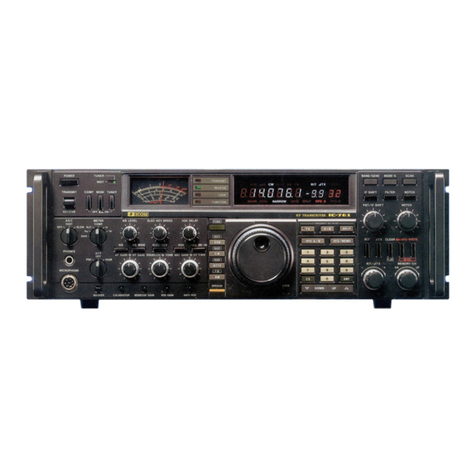 Icom IC-761 User manual