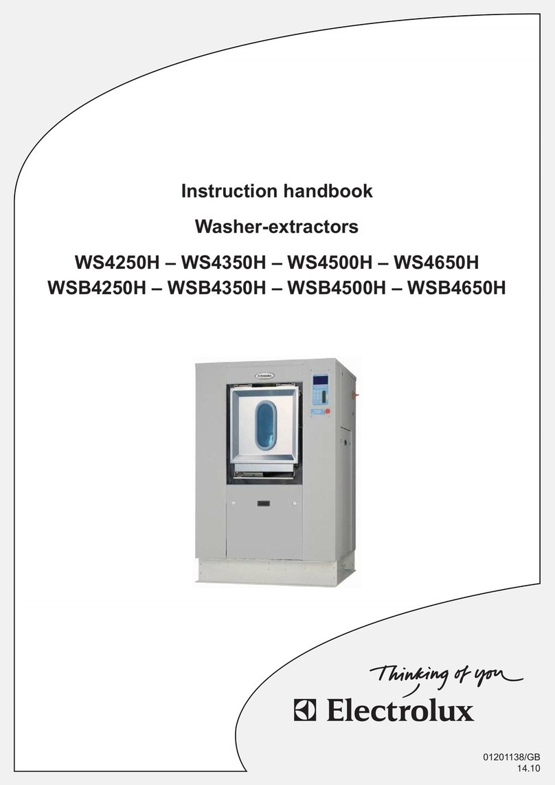 Electrolux Washer-extractors WS4250H manual&nbsp;
