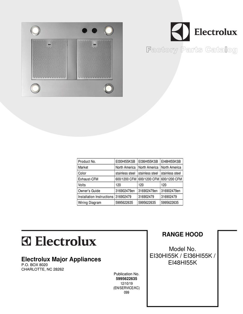 Electrolux EI30HI55K Factory parts catalog