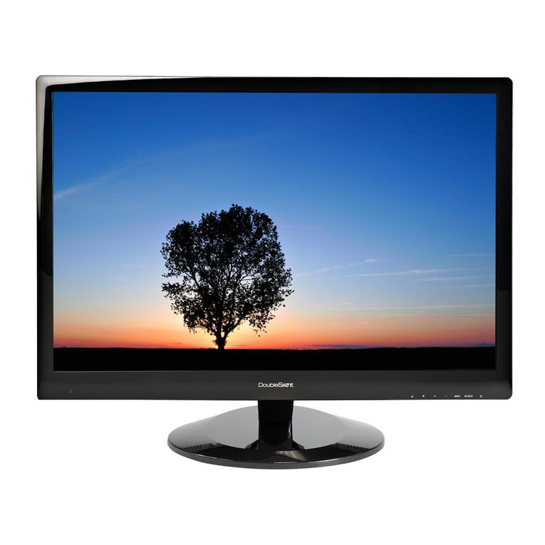DoubleSight DoubleSight LCD Monitor DS-309W User manual