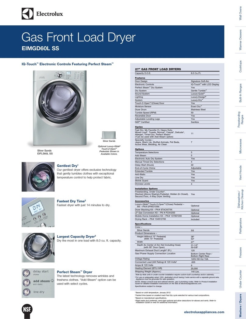 Electrolux EIMGD60J IW specification