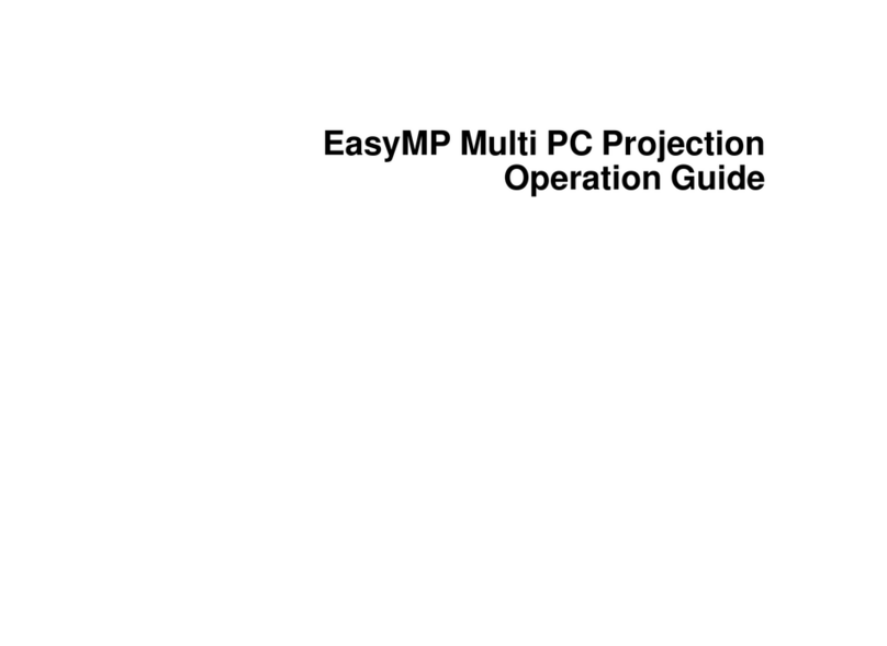 Epson PowerLite 955W User manual Epson PowerLite 955W User manual