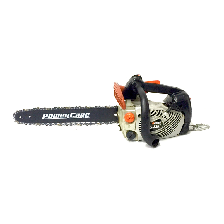 Echo CHAIN SAW CS-330T User manual