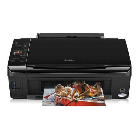 Epson Stylus SX215 User manual