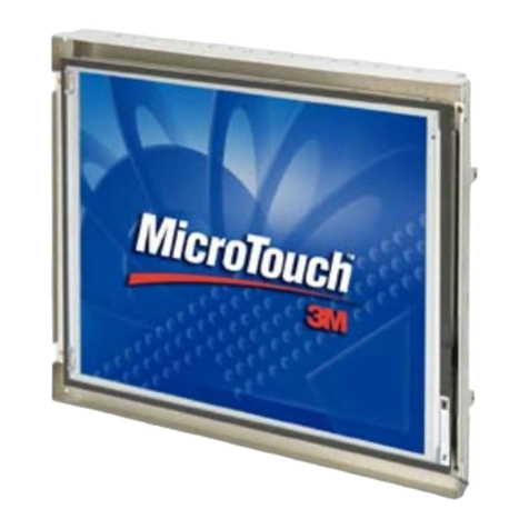 3M MicroTouch Display C1700SS User manual