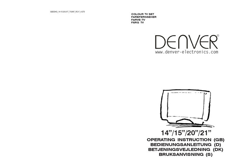 Denver DTX-1426 User manual