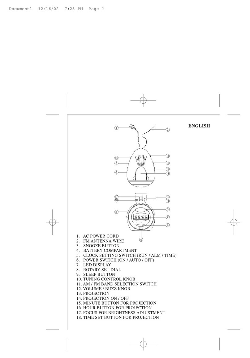 Denver CRP-210 user manual