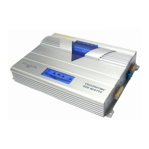 Crunch V275 User manual