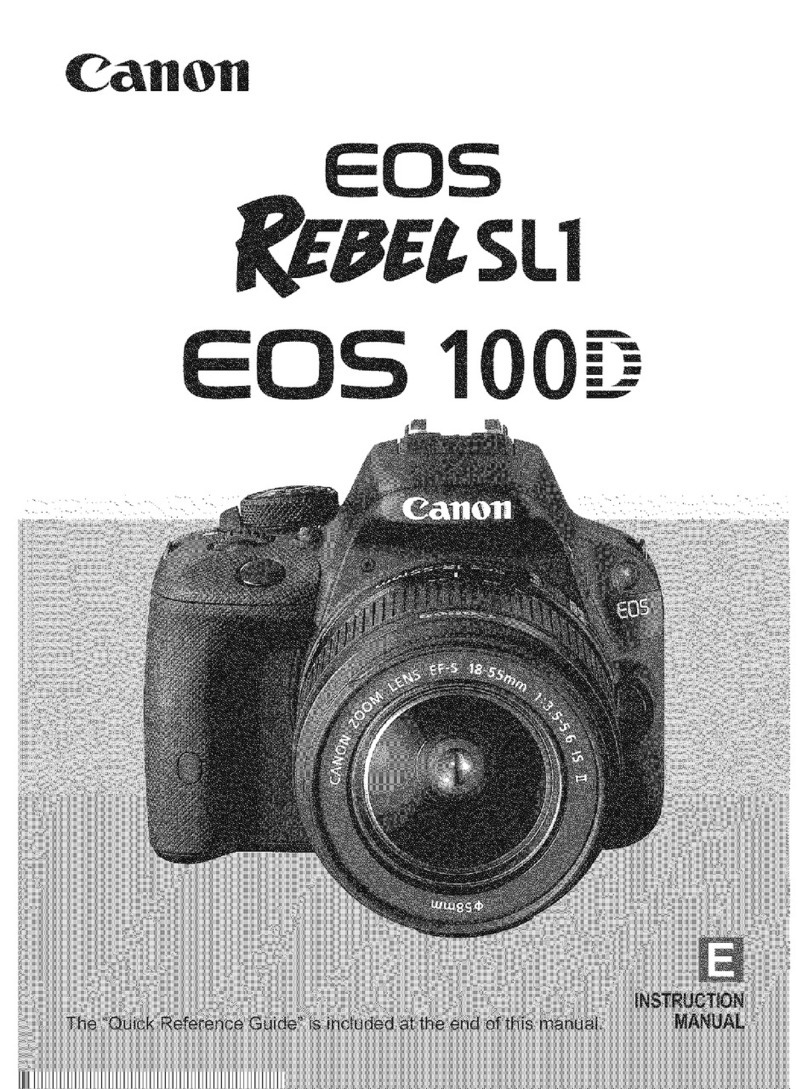 Canon REBEL SL1 EOS 100D User manual