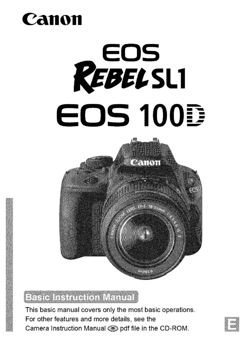 Canon Rebel SL 1 EOS 100D User manual