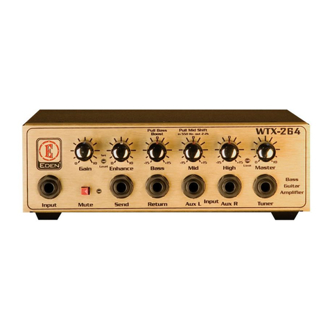 Eden WTX-264 Operation manual