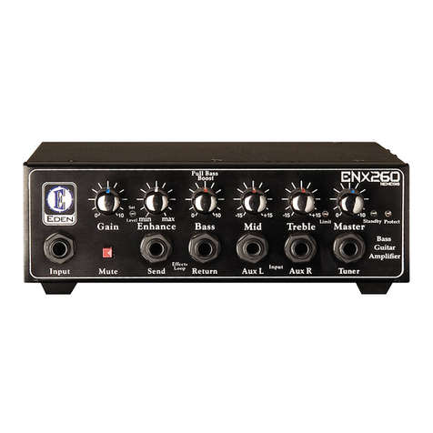 Eden ENX-260 User manual