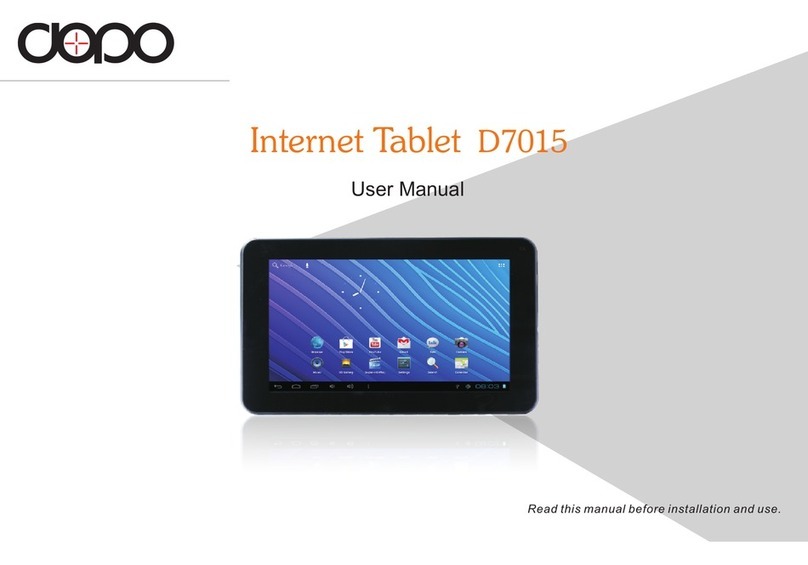 Dopo D7015 User manual