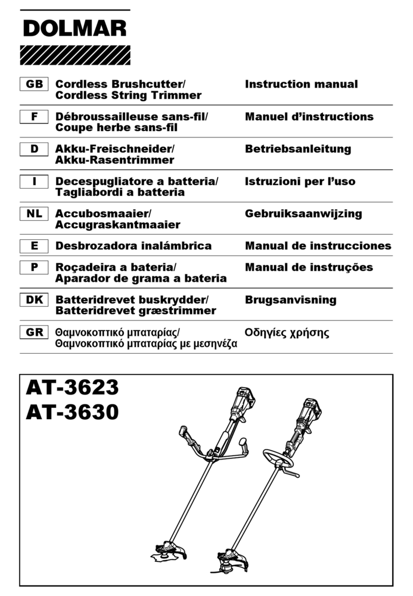 Dolmar AT-3623 AT-3630 instruction manual