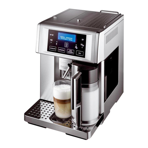 DeLonghi Fully Automatic Coffee Center Machine... User manual