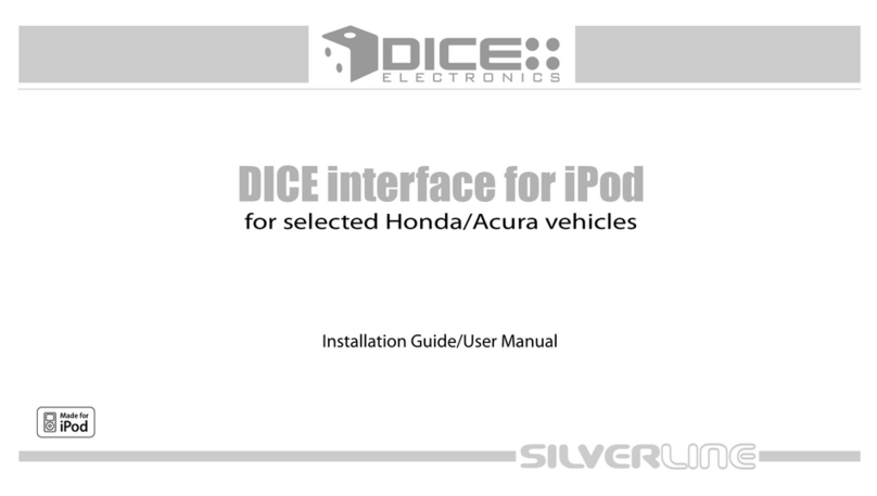 DICE Silverline iPod Kit User manual
