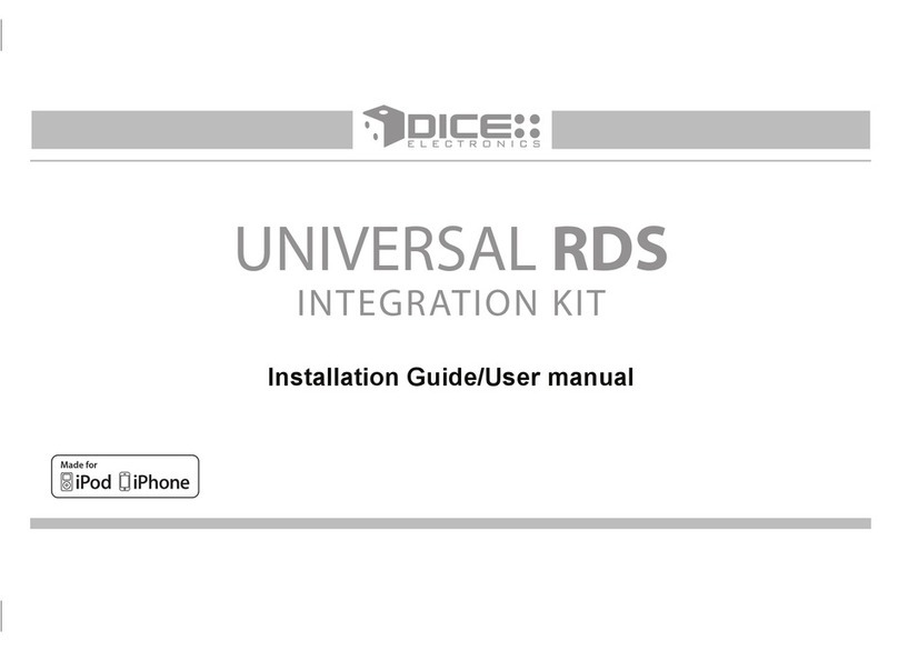 DICE UNI-150 User manual